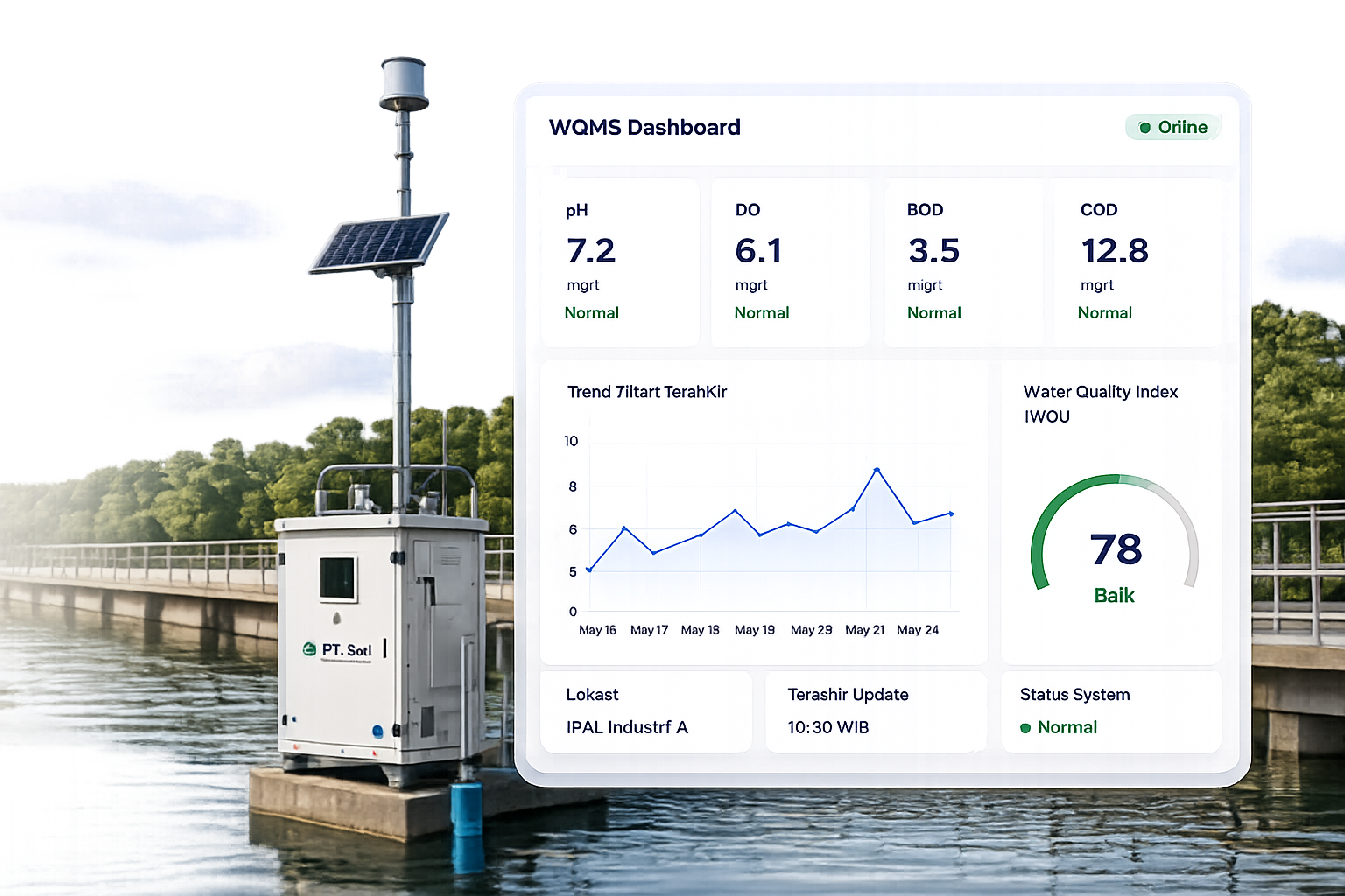 WQMS Dashboard